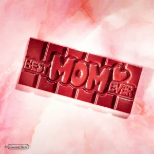 boutiqued en ligne Moule Chocolat Tablette Best Mom Ever (x4) Chocolate World 8