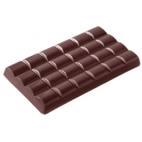 site officiel Moule Chocolat Tablette Carrés Bombés (x3) Chocolate World 1