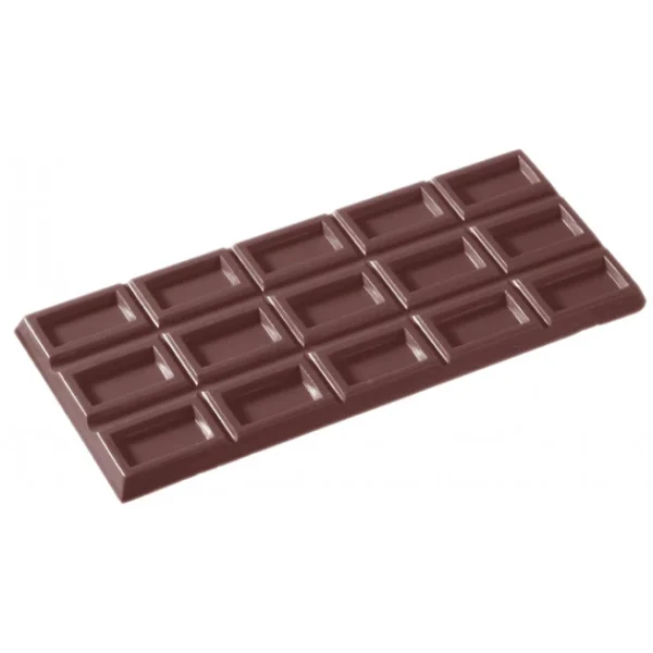 Moule Chocolat Tablette Creuse (x3) Chocolate World Meilleur Prix 1