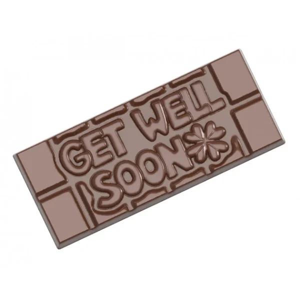 Moule Chocolat Tablette Get Well Soon (x4) Chocolate World mode 1