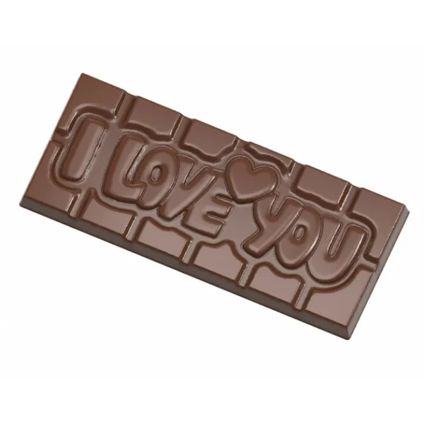 ultratendance Moule Chocolat Tablette I Love You (x4) Chocolate World 3