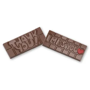 Moule Chocolat Tablette I Miss You (x4) Chocolate World dernière tendance 11