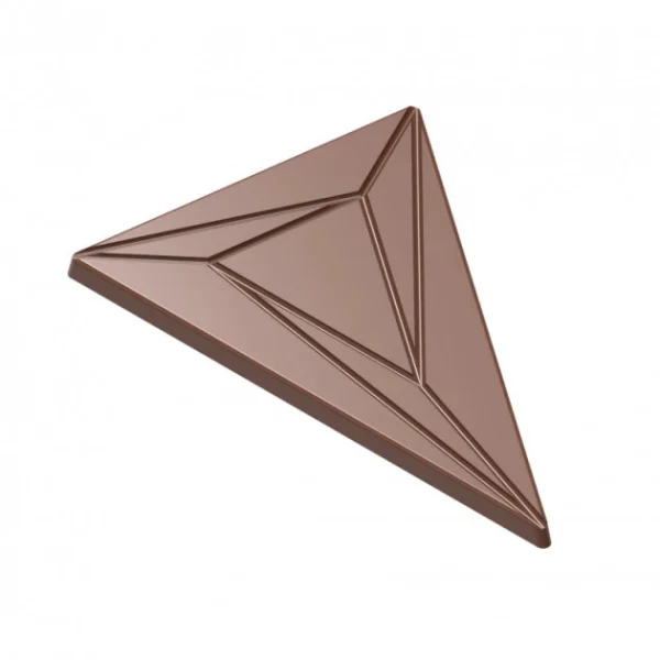 REMISE allant Moule Chocolat Triangle Design (x4) Chocolat Form 1