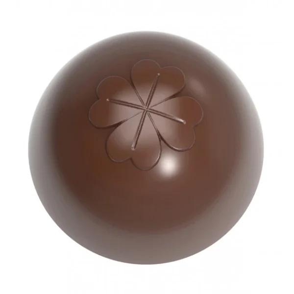 Moule Chocolat Truffe Américaine Trèfle 26,5 Mm (x24) Chocolate World magasin en ligne france 3