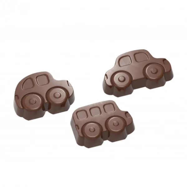 boutiqued pas cher Moule Chocolat Voitures 37,5 Mm (x24) Chocolate World 1