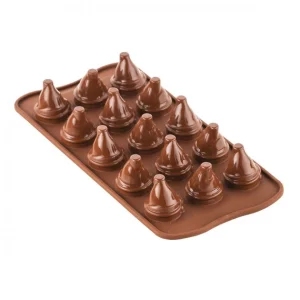 Moule Silicone à Chocolat Mr & Mrs Brown Silikomart Professional luxe soldes 7