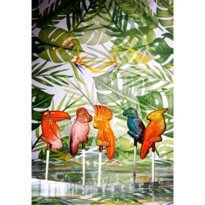 boutiqued pas cher Moule Sucette Chocolat Oiseau Tropical (x5) Chocolate World 9