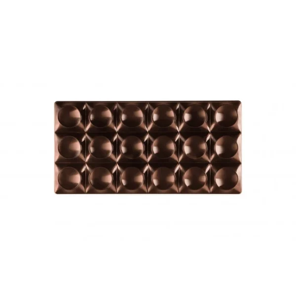 Pas Cher soldes France Moule Tablette Chocolat Bricks 15,4 X 7,7 Cm X H 0,9 Cm (x3) Pavoni 1