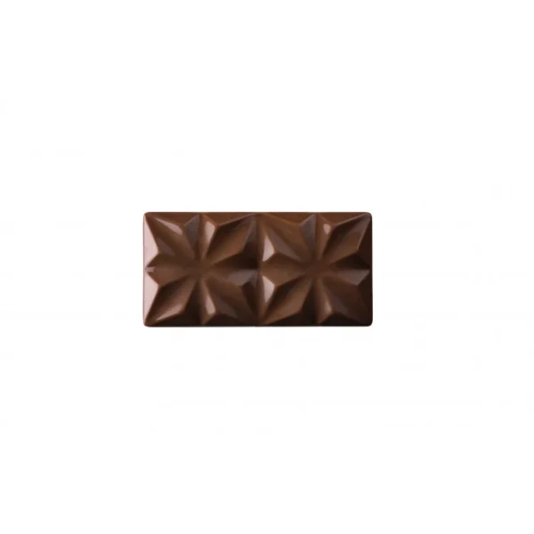 garantie de qualité Moule Tablette Chocolat Edelweiss 15,5 X 7,7 Cm X H 1 Cm (x3) Pavoni 3