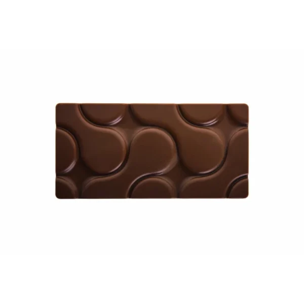 Moule Tablette Chocolat Flow 15,4 X 7,7 X H 0,8 Cm (x3) Pavoni soldes pas cher 1