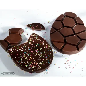 luxe soldes Moule Tablette Chocolat Œuf De Pâques 14 X 9,2 Cm (x2) Chocolate World 9