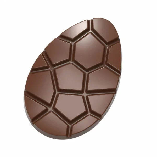 Moule Tablette Chocolat Œuf De Pâques 14 X 9,2 Cm (x2) Chocolate World des prix incroyables 1