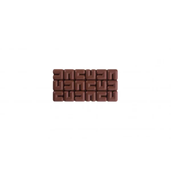 Moule Tablette Chocolat Ola 15,5 X 7,7 Cm X H 1 Cm (x3) Pavoni soldes magasin 3