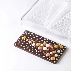 SOLDES TOUT À Moule Tablette Chocolat Sapin Bubble 15,4 X 7,7 Cm Pavoni 8