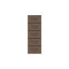 Moule Tablette De Chocolat 5x10g (x6) Pop Chocolat mode 8