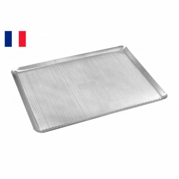 CUISINEADDICT Plaque Perforée Aluminium 40 X 30 Cm – Plaques à Pâtisserie destockage 3